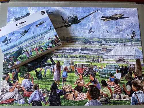 Airshow 1000 piece jigsaw - airshow,