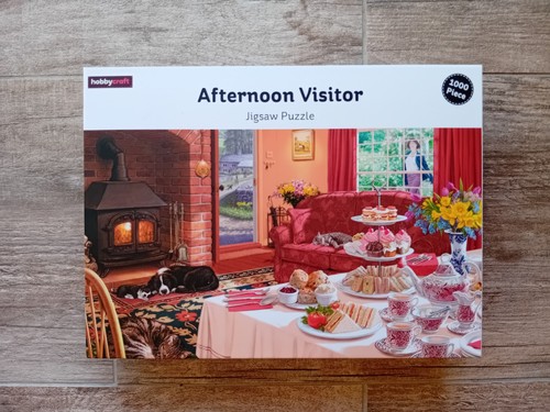 Afternoon visitor 1000 piece - visitor,
