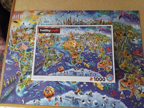 Hobbycraft crazy world 1000pc - crazy,
