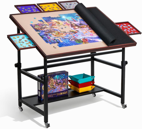1500 piece tilting jigsaw - tilting,