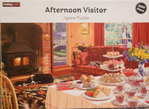 Afternoon visitor 1000 piece - afternoon,