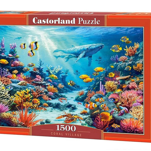 Puzzle 1500 coral - puzzle, vilage