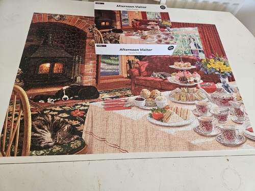 Afternoon visitor 1000 piece - visitor,