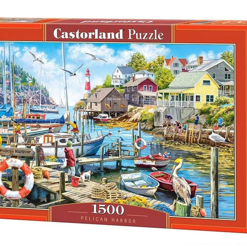 Puzzle 1500 pelican harbor - pelican,